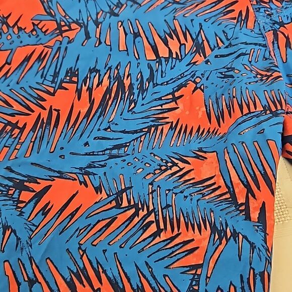 Old Navy Men's Lightweight Shorts Medium Blue/ Orange - Picture 13 of 16